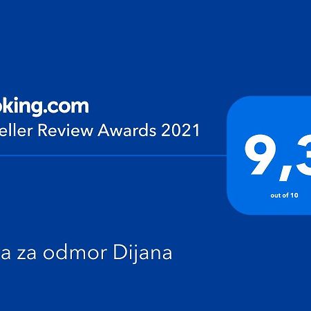 Kuca Za Odmor Dijana Villa Gornje Selo Luaran gambar